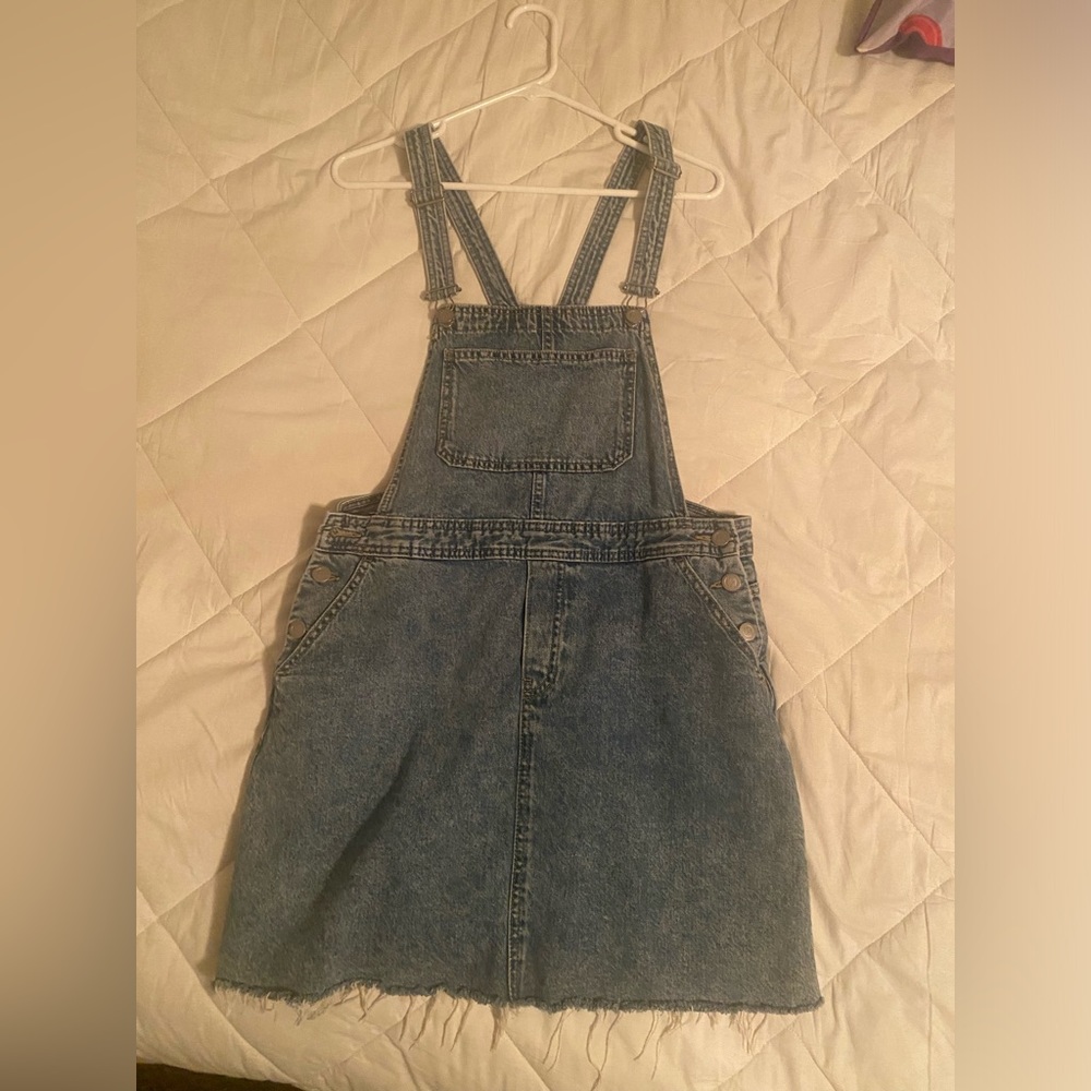 Denim Jumper Skirt